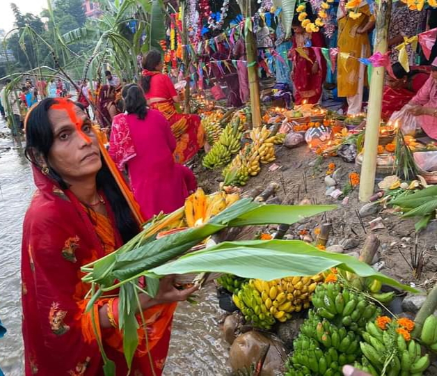 सिन्धुलीमा छठपूजा (तस्वीरहरु)