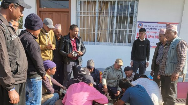 गाउँपालिकाले गाउँमै दिन थाल्यो, हाते ट्याक्टर मर्मत तालिम 